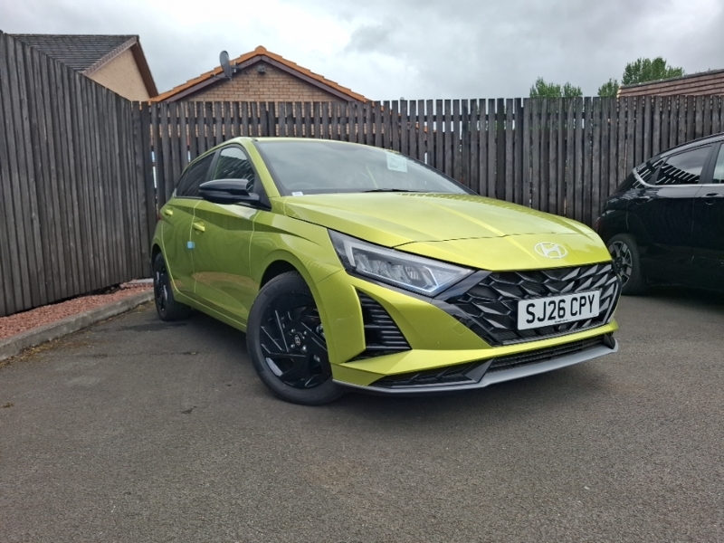 Hyundai I20 1.0T Gdi 90 Black Line Yellow