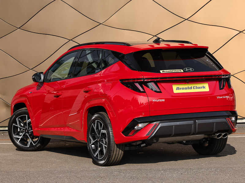 Hyundai Tucson 1.6T 150 N Line S Dct Red #2