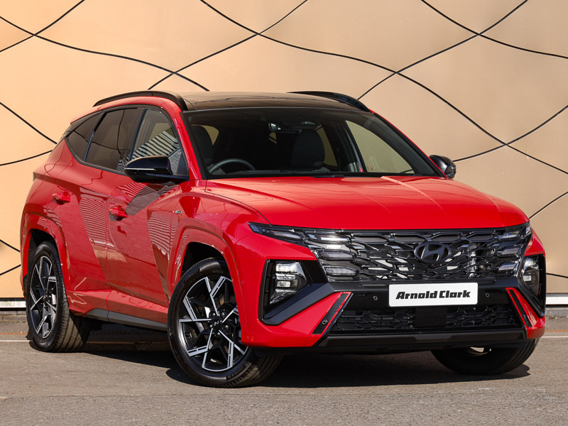 Hyundai Tucson 1.6T 150 N Line S Dct Red