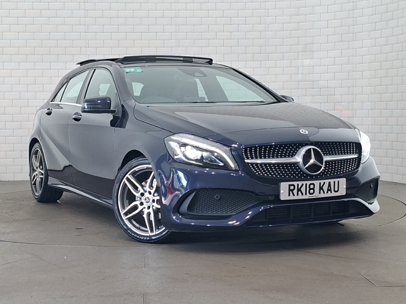 Mercedes-Benz A Class A200d Amg Line Premium Plus Blue