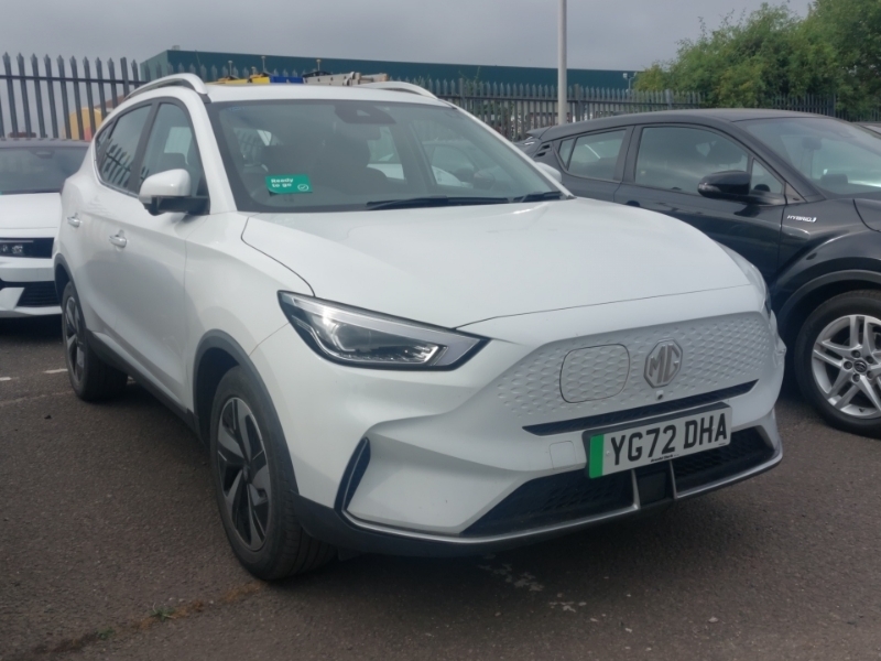 MG ZS 115Kw Trophy Ev Long Range 73Kwh White