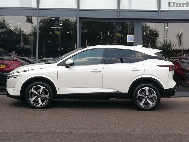 Nissan Qashqai 1.3 Dig-t Mh 158 N-connecta Glass Rf Xtronic White #4