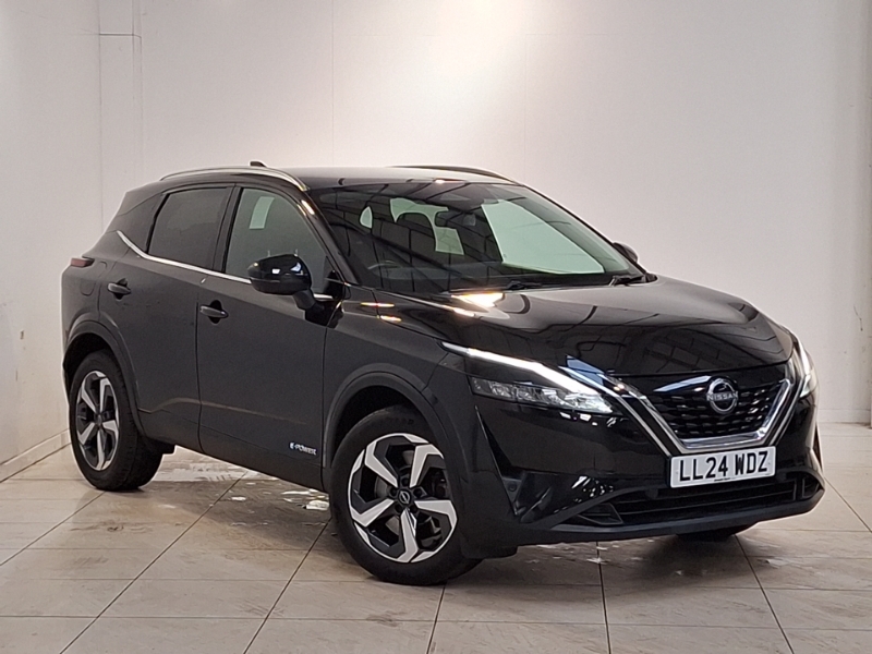 Nissan Qashqai 1.5 E-power N-connecta Glass Roof Black #7