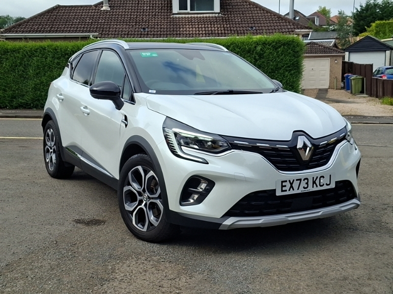 Renault Captur 1.6 E-tech Full Hybrid 145 Techno EX73KCJ White