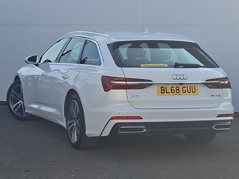 Audi A6 40 Tdi S Line S Tronic White #2