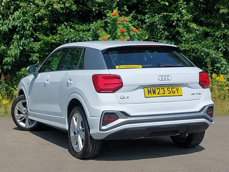 Audi Q2 35 Tfsi S Line S Tronic MW23SGY White #2