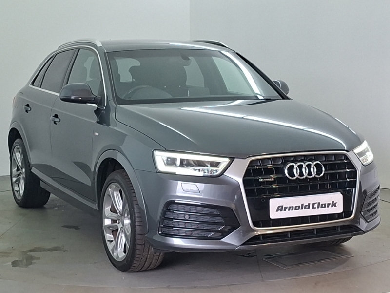 Audi Q3 2.0 Tdi 184 Quattro S Line Plus S Tronic Grey
