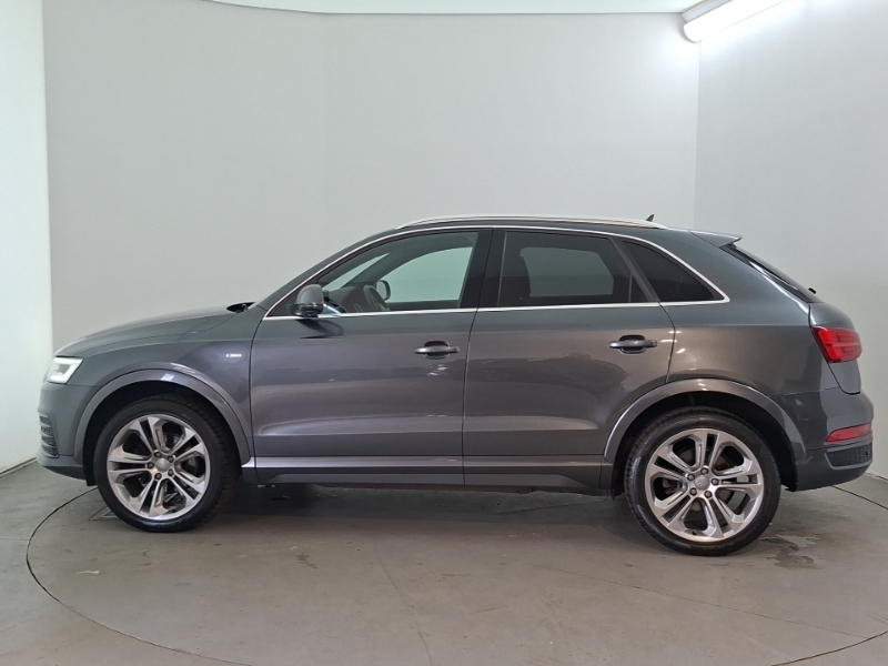 Audi Q3 2.0 Tdi 184 Quattro S Line Plus S Tronic WJ17EXW Grey #4