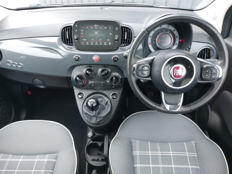Fiat 500 1.2 Lounge EU68JCY Grey #3