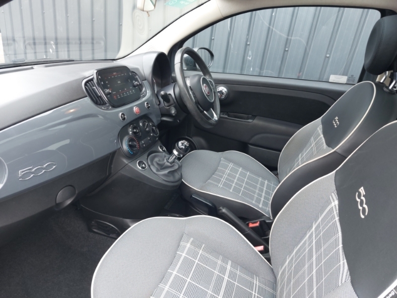 Fiat 500 1.2 Lounge EU68JCY Grey #5