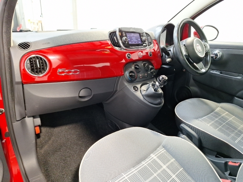Fiat 500 1.2 Lounge SK18JUW Red #5