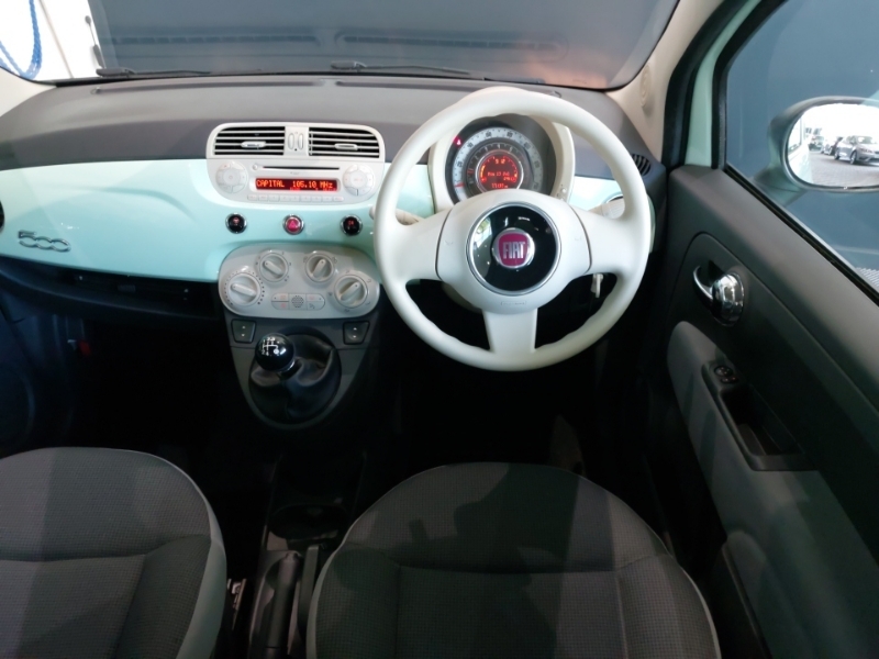 Fiat 500 Pop White #8