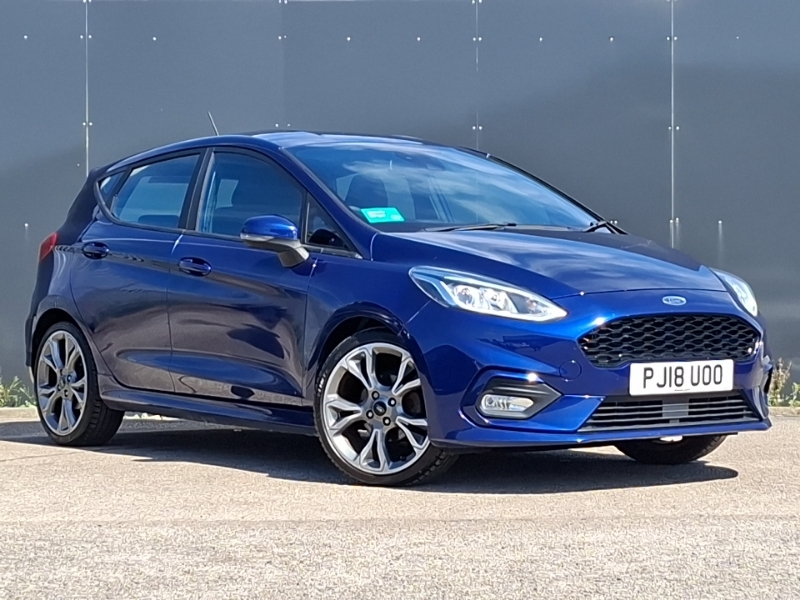 Ford Fiesta 1.0 Ecoboost 140 St-line Blue