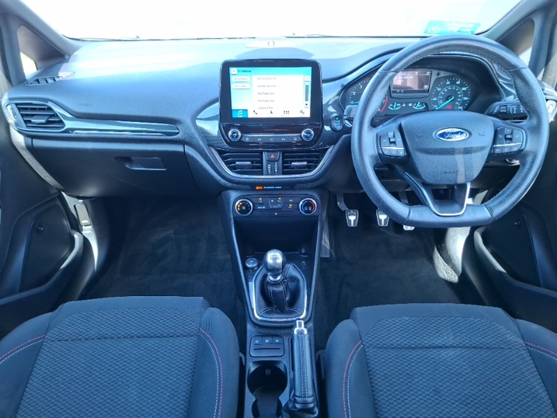 Ford Fiesta 1.0 Ecoboost 140 St-line PJ18UOO Blue #3