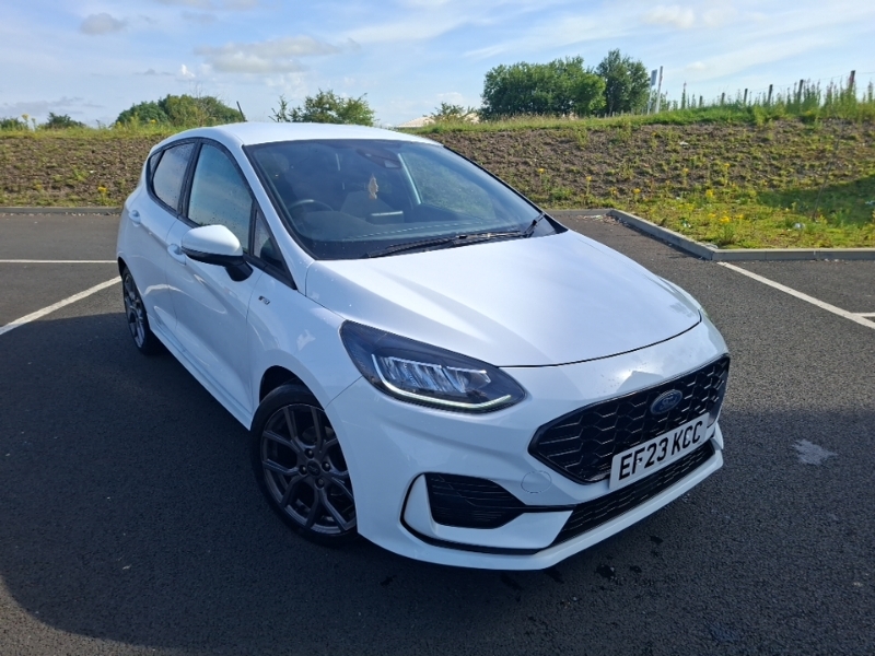 Ford Fiesta 1.0 Ecoboost St-line White