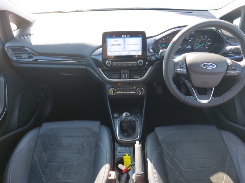 Ford Fiesta 1.0 Ecoboost Hbd Mhev 125 Titanium X MM23NZX Blue #3