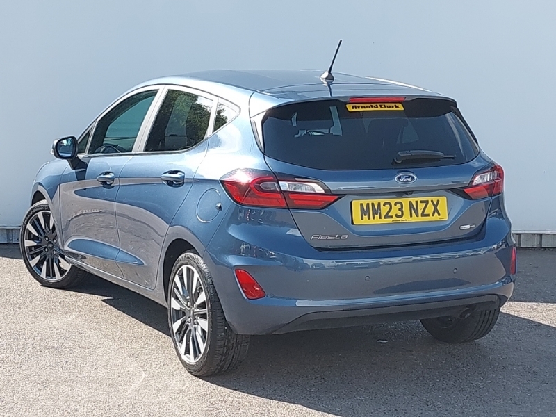 Ford Fiesta 1.0 Ecoboost Hbd Mhev 125 Titanium X MM23NZX Blue #2