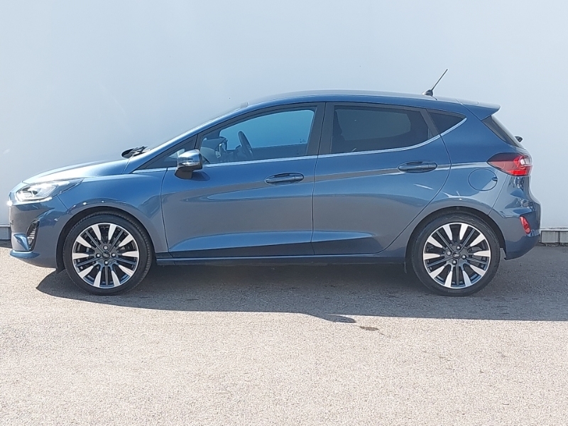 Ford Fiesta 1.0 Ecoboost Hbd Mhev 125 Titanium X MM23NZX Blue #4