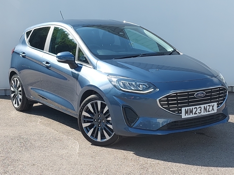 Ford Fiesta 1.0 Ecoboost Hbd Mhev 125 Titanium X Blue