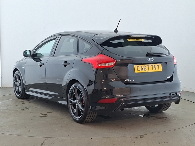 Ford Focus 1.0 Ecoboost 140 St-line X CA67TVT Black #2