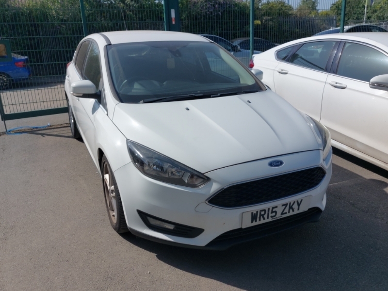 Ford Focus 1.6 Tdci 115 Zetec White