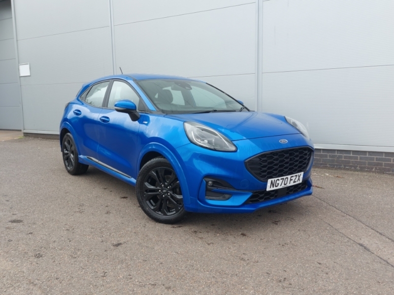 Ford Puma 1.0 Ecoboost Hybrid Mhev St-line Blue