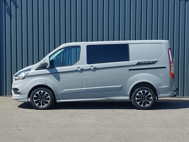 Ford Transit Custom 2.0 Ecoblue 170Ps Low Roof Dcab Sport Van MT23ZDX Grey #4
