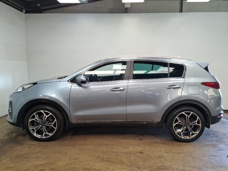 Kia Sportage 1.6 Crdi Isg Gt-line Silver #4