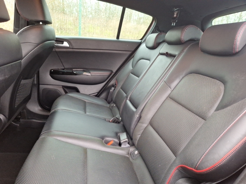 Kia Sportage 1.6 Crdi Isg Gt-line Dct Awd LG68HNA Red #6