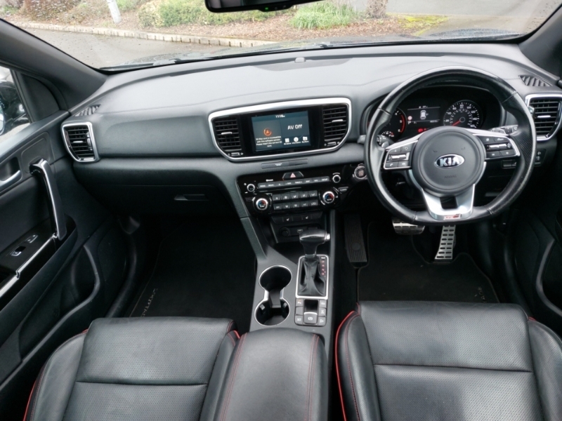 Kia Sportage 1.6 Crdi Isg Gt-line Dct Awd Black #3