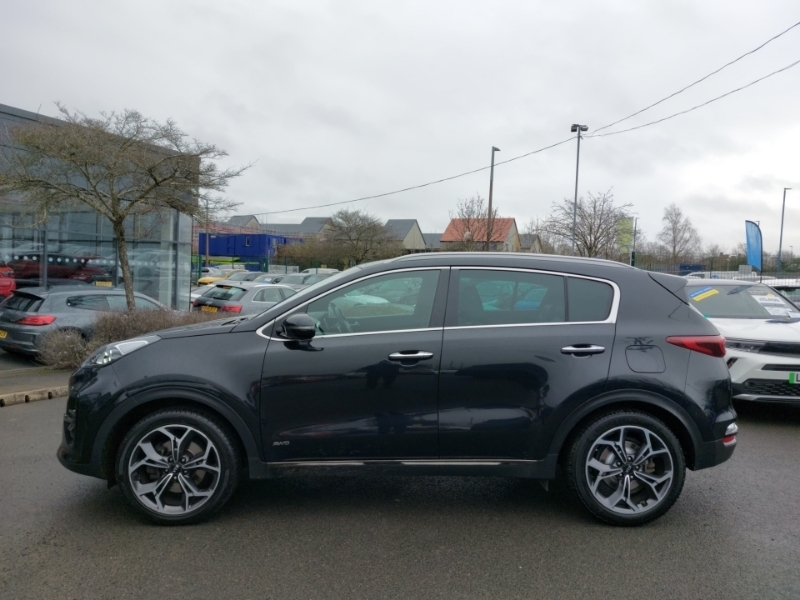 Kia Sportage 1.6 Crdi Isg Gt-line Dct Awd Black #4