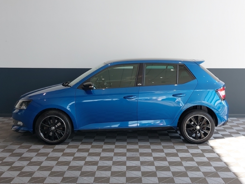 Skoda Fabia 1.0 Tsi 110 Monte Carlo SY67YZF Blue #4