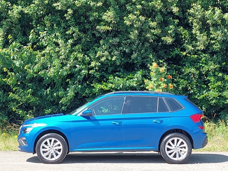 Skoda Kamiq 1.0 Tsi Se Edition Dsg BT74LCZ Blue #4