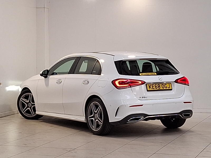 Mercedes-Benz A Class A200 Amg Line Premium Plus KE68OGJ White #2