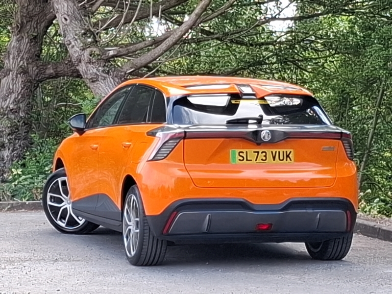 MG MG4 150Kw Trophy Ev Long Range 64Kwh Orange #2