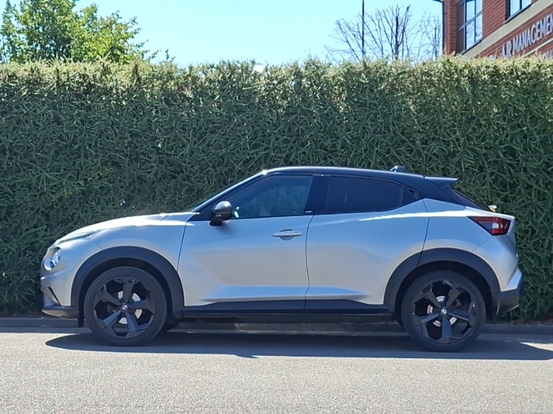Nissan Juke 1.0 Dig-t Tekna Silver #4