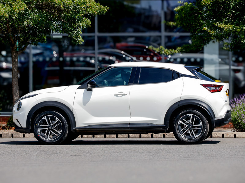 Nissan Juke 1.0 Dig-t N-connecta Dct White #4