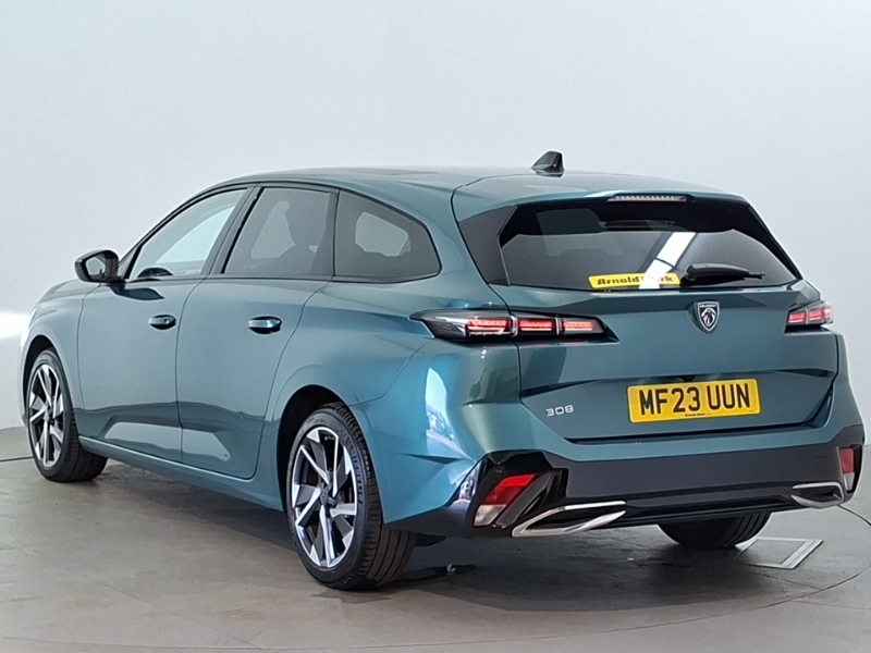 Peugeot 308 1.2 Puretech Allure Premium Eat8 MF23UUN Blue #2