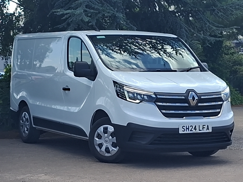 Renault Trafic Sl30 Blue Dci 130 Advance Van White