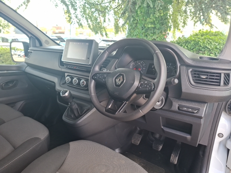Renault Trafic Sl30 Blue Dci 130 Advance Van White #3