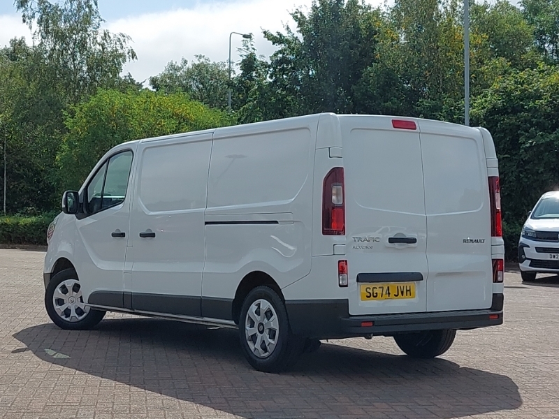 Renault Trafic Ll30 Blue Dci 130 Advance Safety Van White #2