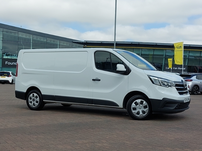 Renault Trafic Ll30 Blue Dci 130 Advance Safety Van White #6