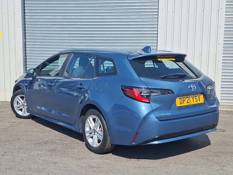Toyota Corolla 1.8 Vvt-i Hybrid Icon Cvt Blue #2