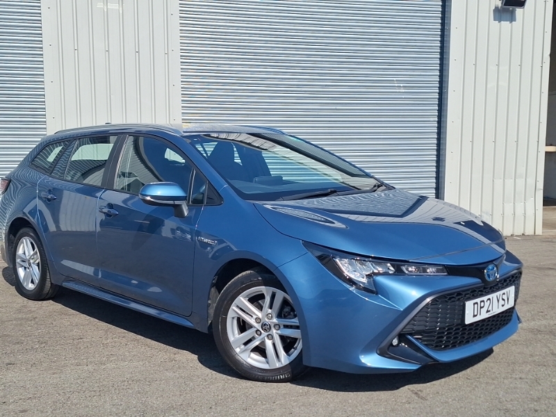 Toyota Corolla Estate 1.8 Vvt-h Design Touring Sports Cvt Euro 6 Blue #7