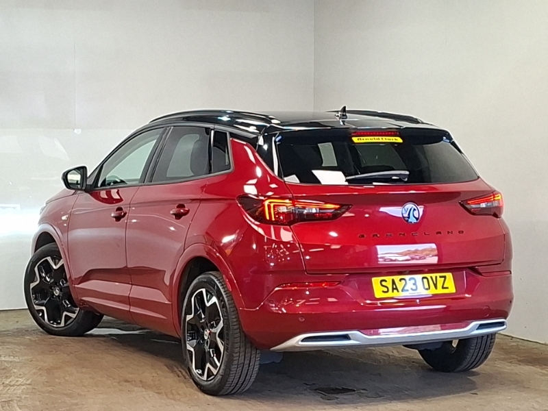 Vauxhall Grandland 1.2 Turbo Ultimate SA23OVZ Red #2