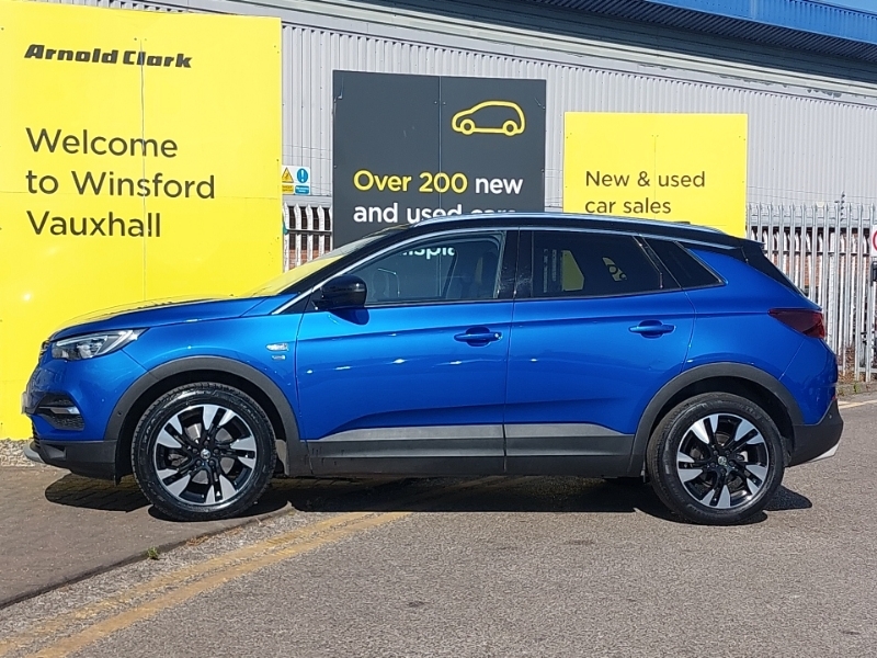 Vauxhall Grandland X 1.2 Turbo Griffin Edition SC21UXA Blue #4