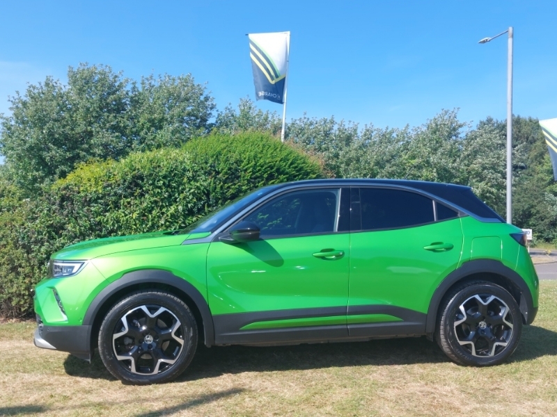 Vauxhall Mokka-e 100Kw Ultimate 50Kwh BD22WXL Green #3