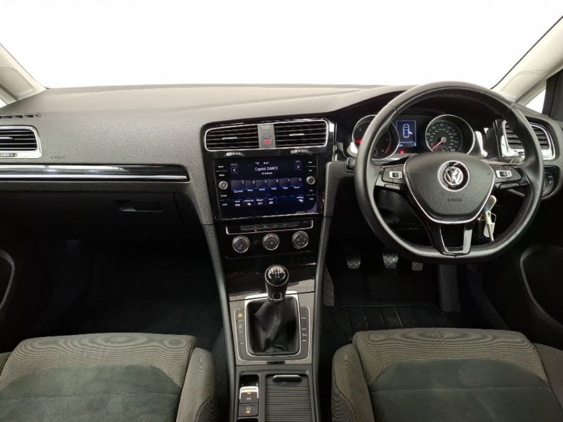 Volkswagen Golf 1.6 Tdi Gt FP68UZU White #3