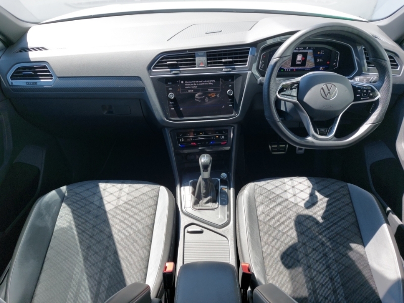 Volkswagen Tiguan 2.0 Tdi R-line Dsg White #3