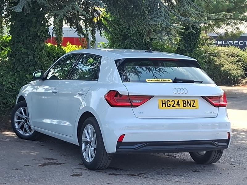 Audi A1 25 Tfsi Sport HG24BNZ White #2